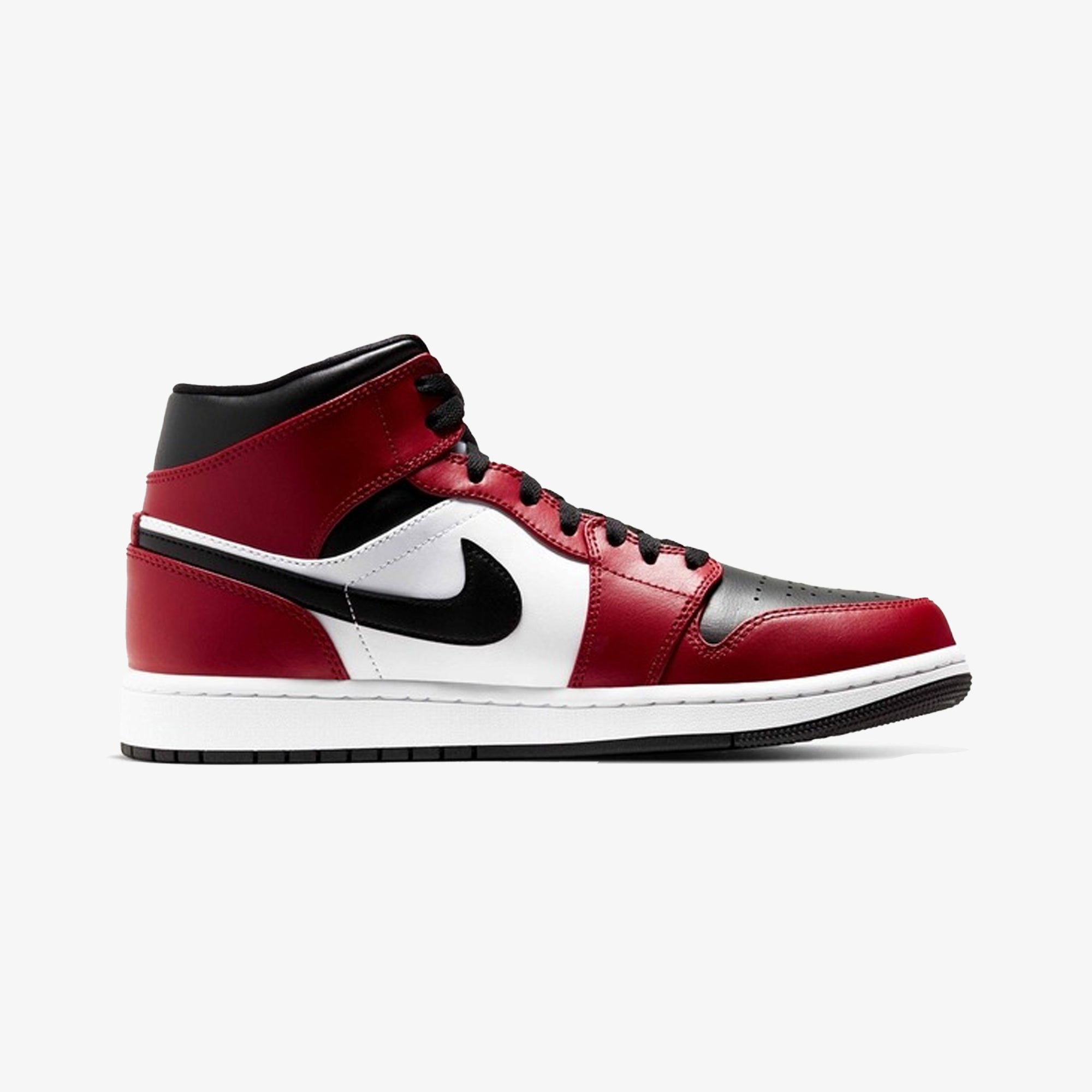 Nike Air Jordan 1 Mid – Black / Gym Red