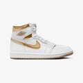 Nike Air Jordan 1 Retro High OG – White / Metallic Gold / Gum Light Brown