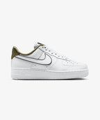 Nike Air Force 1 '07 Essential – White / Sequoia / Medium Olive