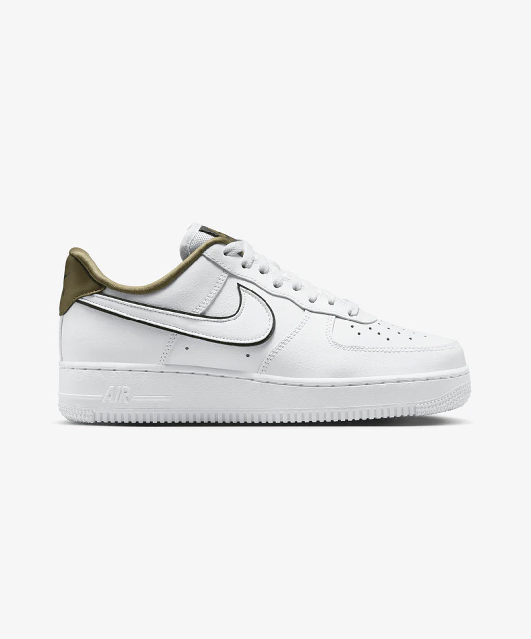 Nike Air Force 1 '07 Essential – White / Sequoia / Medium Olive