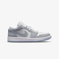 Nike Air Jordan 1 Low – White / Wolf Grey / Aluminum