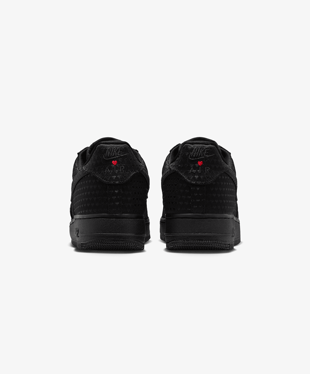 Nike Air Force 1 Retro Valentine's Day – Black / University Red