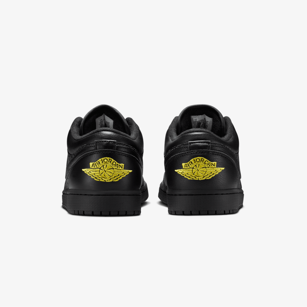 Nike Air Jordan 1 Low SE – Black / Anthracite / Tour Yellow