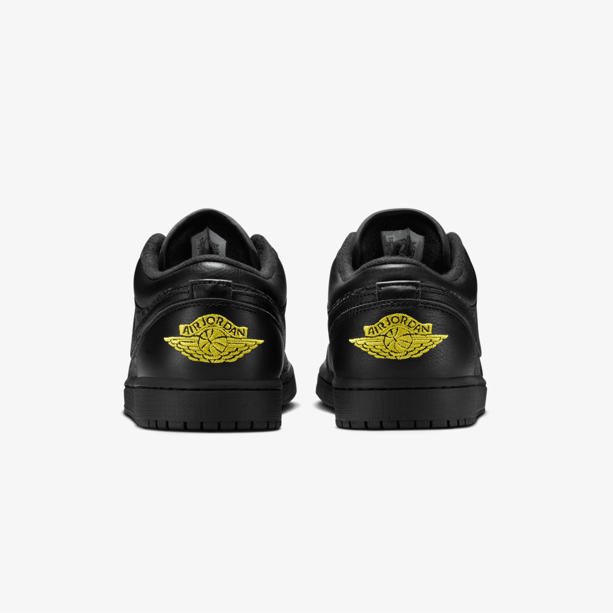 Nike Air Jordan 1 Low SE – Black / Anthracite / Tour Yellow