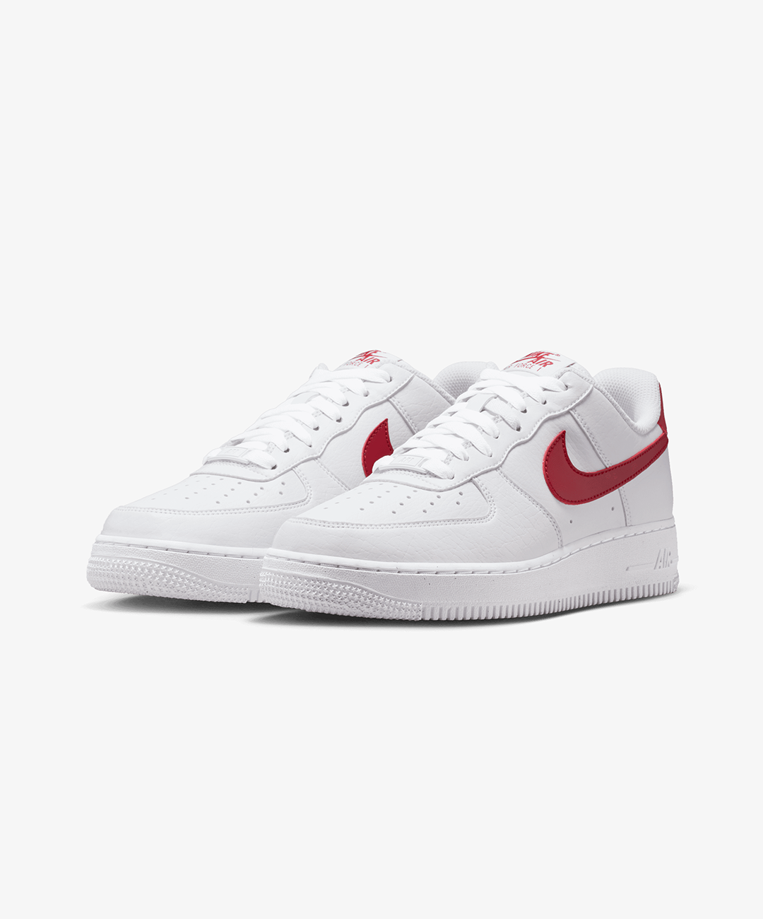 Nike Air Force 1 '07 Next Nature – White / Team Crimson
