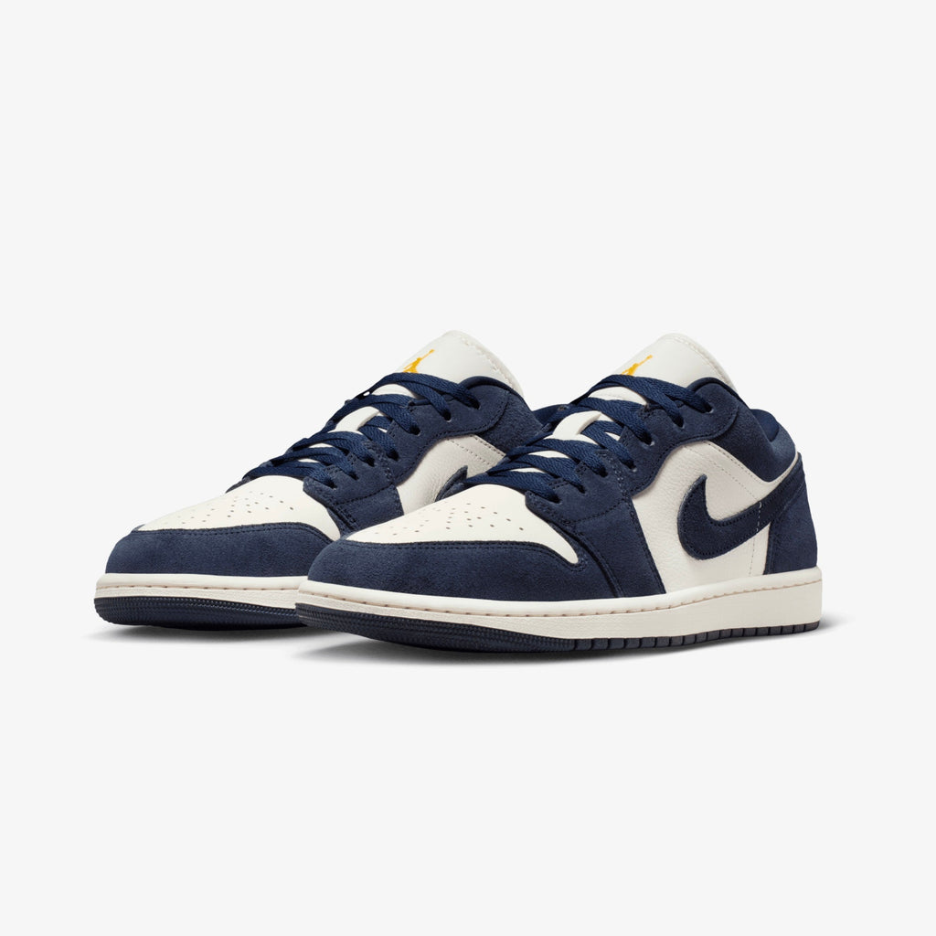 Nike Air Jordan 1 Low SE – Obsidian / University Gold / Chile Red / Obsidian