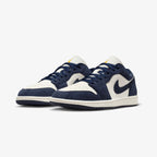 Nike Air Jordan 1 Low SE – Obsidian / University Gold / Chile Red / Obsidian