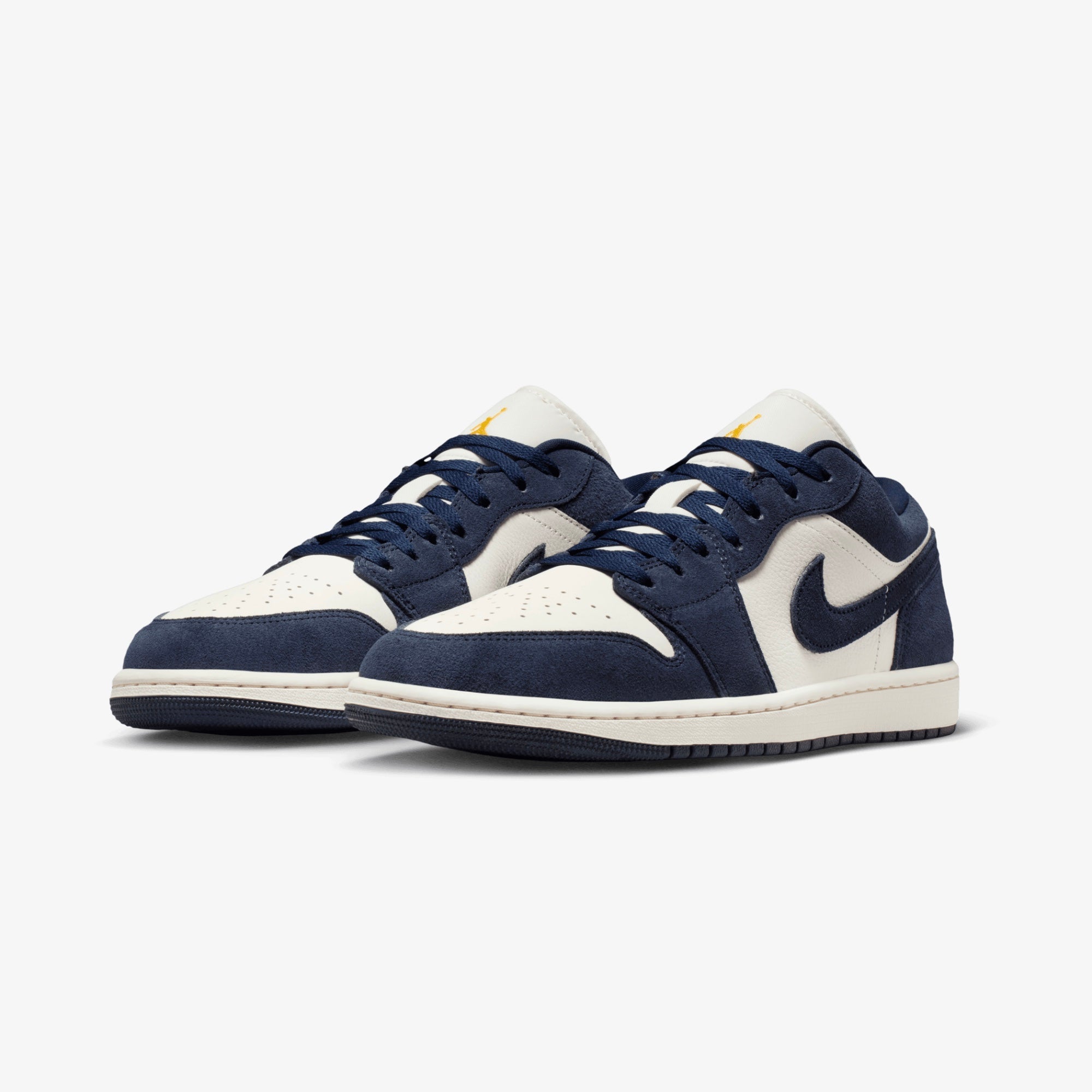 Nike Air Jordan 1 Low SE – Obsidian / University Gold / Chile Red / Obsidian