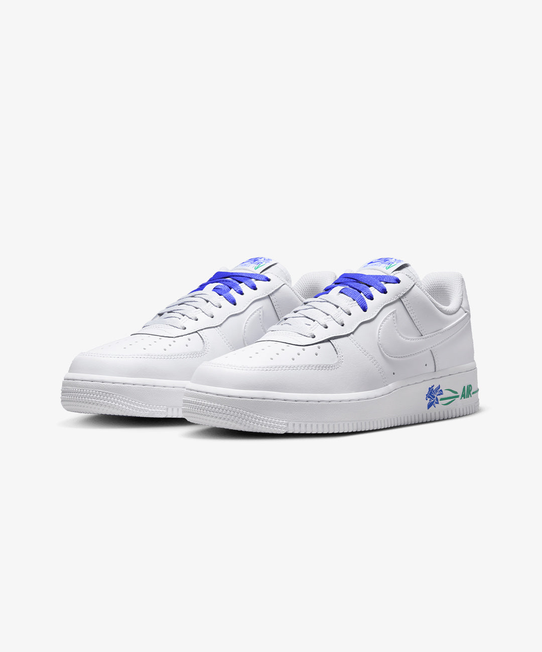 Nike Air Force 1 '07 SE – White / Persian Violet / Stadium Green