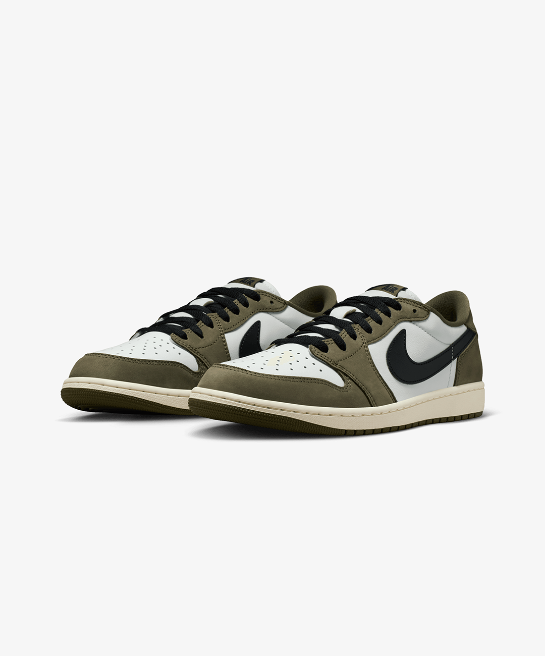 Nike Air Jordan 1 Retro Low OG – Medium Olive / Black / Summit White / Sail