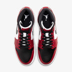 Nike Air Jordan 1 Mid – Black / Gym Red