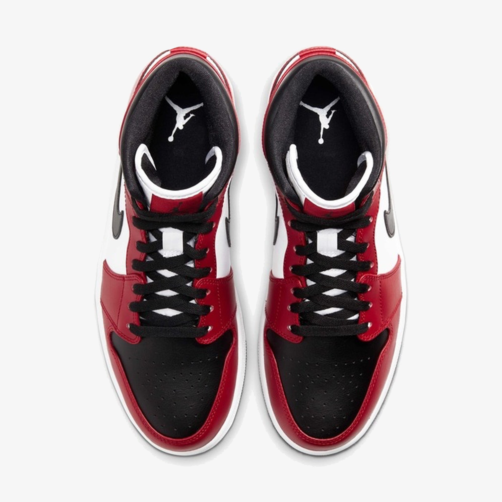 Nike Air Jordan 1 Mid – Black / Gym Red