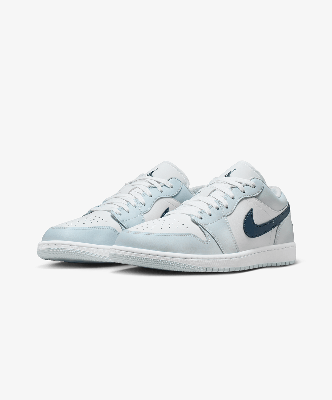 Nike Air Jordan 1 Low – Aura / Squadron Blue / White