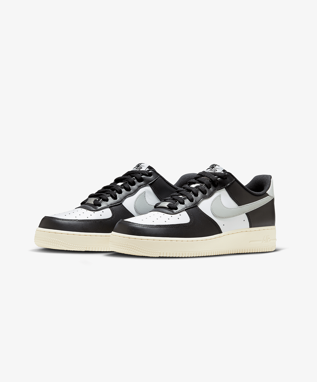 Nike Air Force 1 '07 – White / Light Silver / Coconut Milk / Black