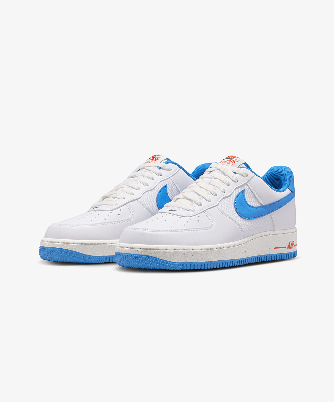 Nike Air Force 1 '07 Next Nature – White / Italy Blue / Sail / Team Orange