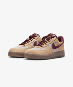 Nike Air Force 1 '07 Premium – Linen / Burgundy Crush / Moon Particle