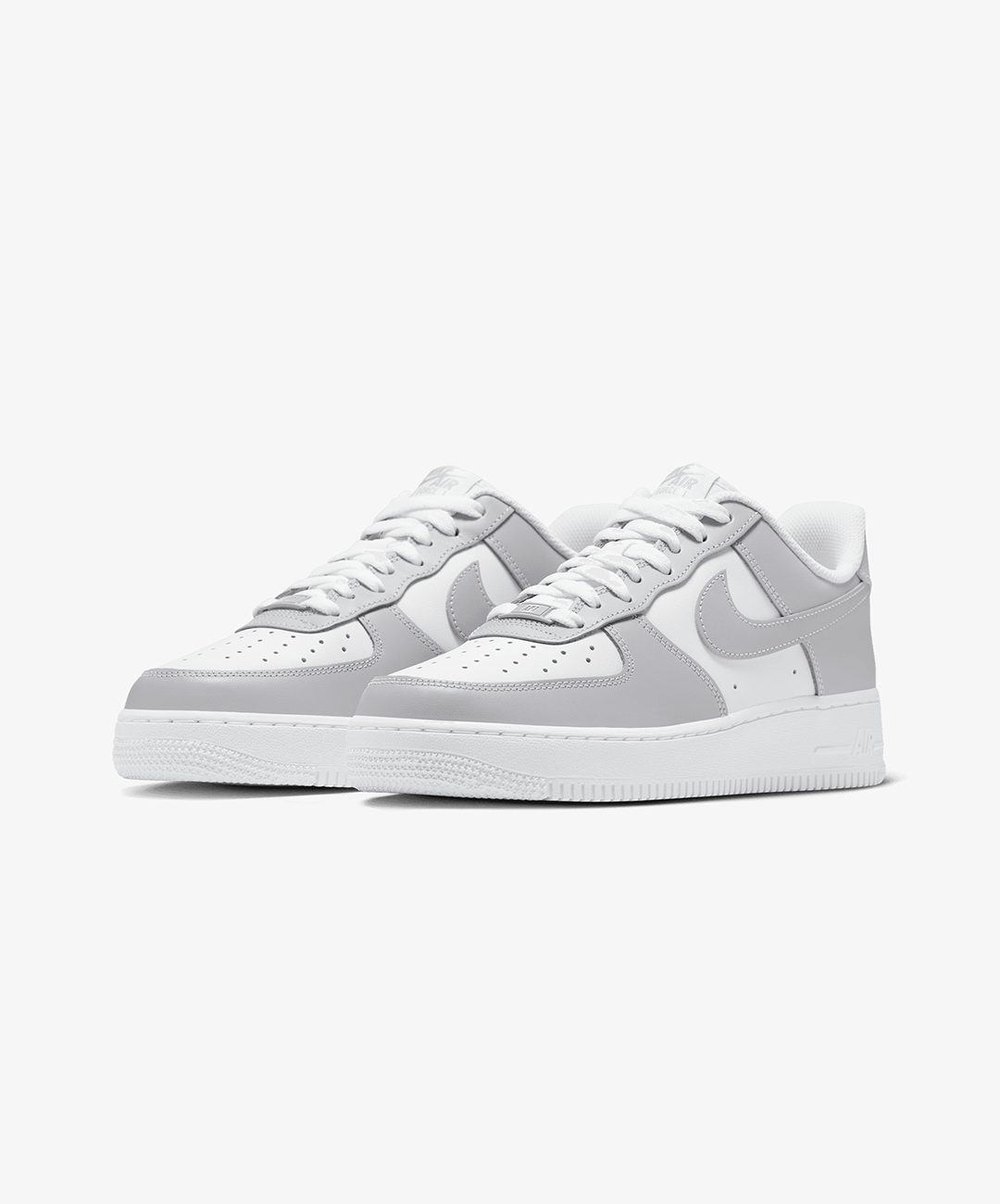 Nike Air Force 1 '07 – White / Lt Smoke Grey / White / Lt Smoke Grey