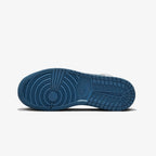 Nike Air Jordan 1 Mid SE (GS) – White / Industrial Blue / Sail