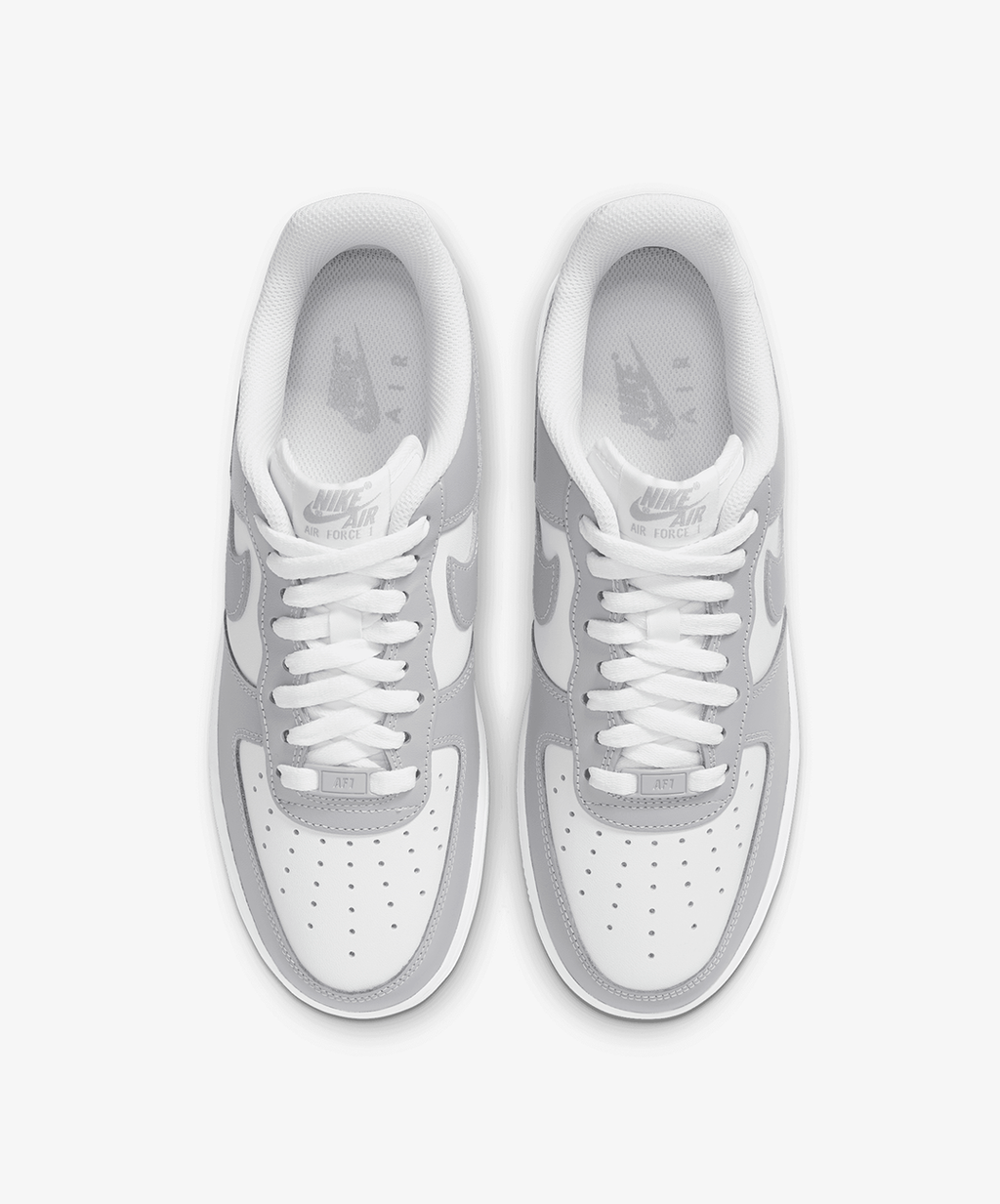Nike Air Force 1 '07 – White / Lt Smoke Grey / White / Lt Smoke Grey