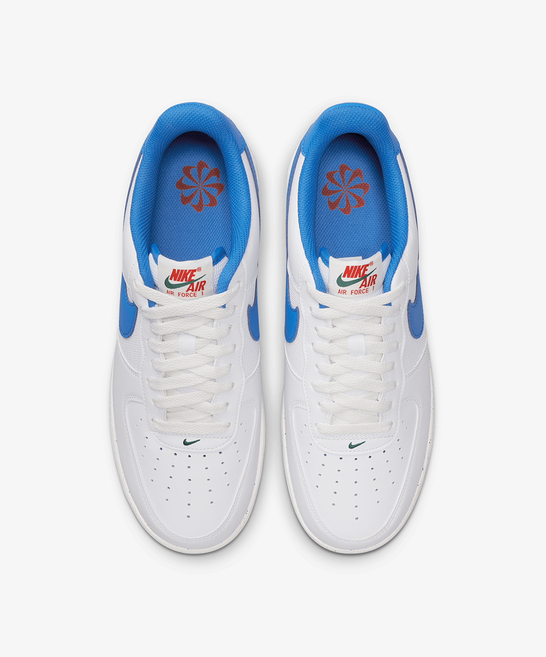Nike Air Force 1 '07 Next Nature – White / Italy Blue / Sail / Team Orange