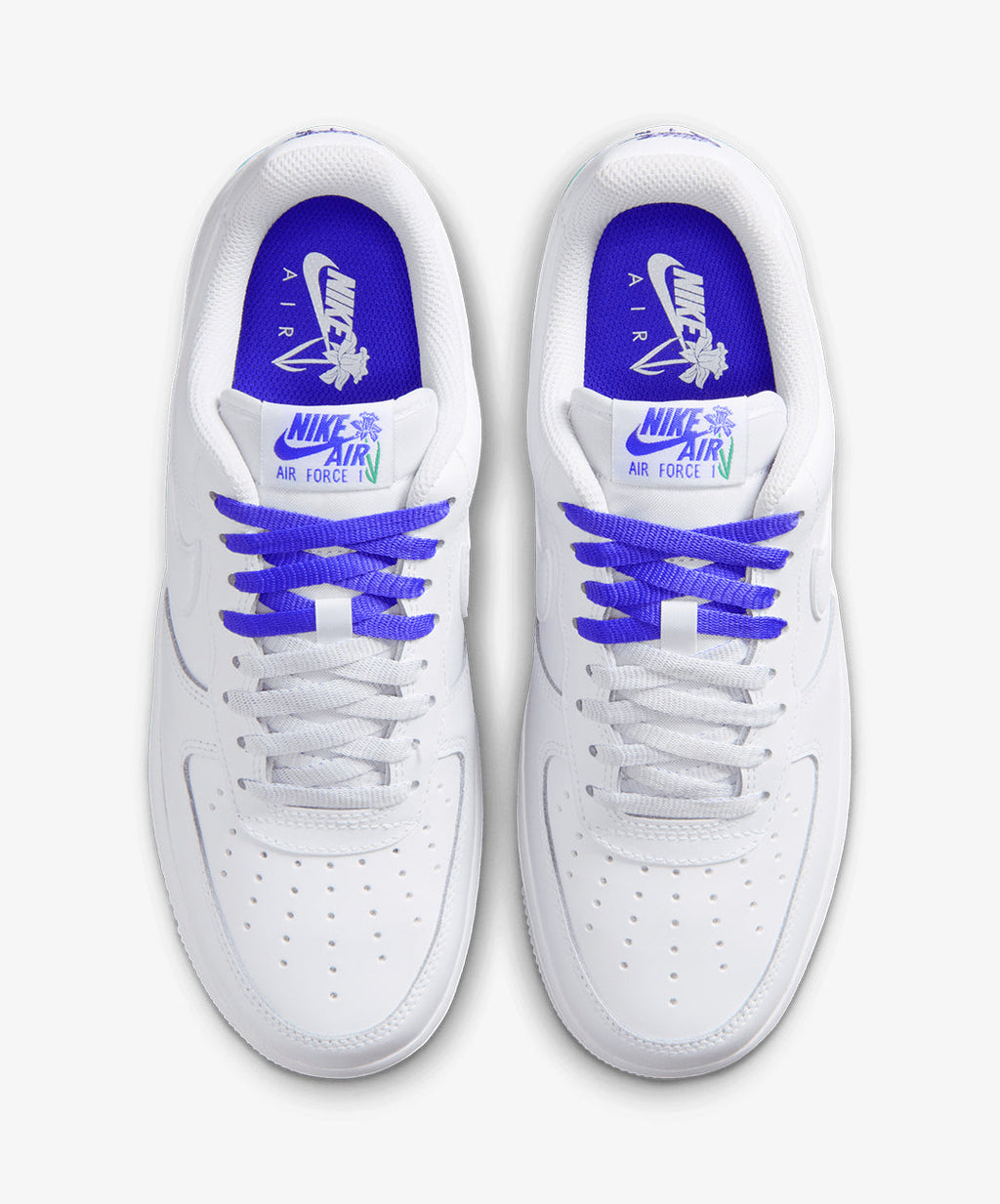 Nike Air Force 1 '07 SE – White / Persian Violet / Stadium Green