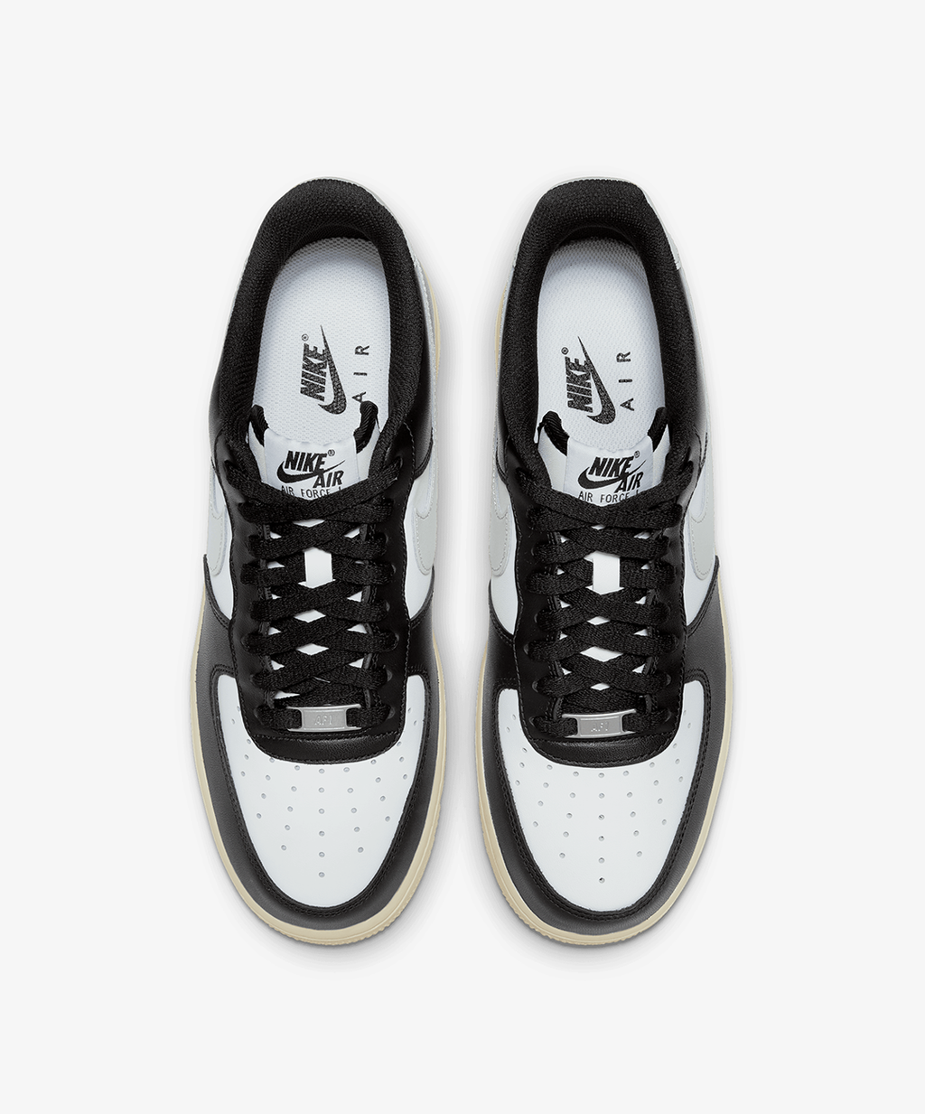 Nike Air Force 1 '07 – White / Light Silver / Coconut Milk / Black