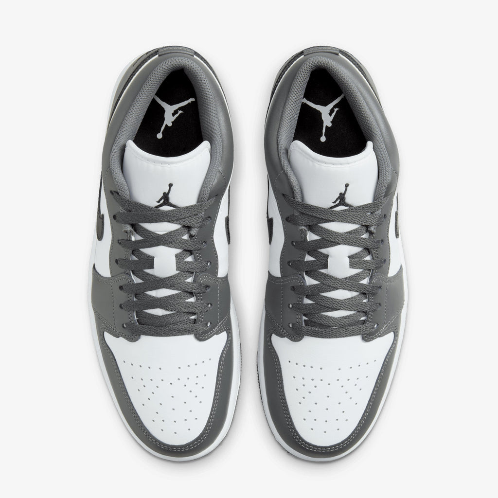 Nike Air Jordan 1 Low – White / Black / Iron Grey