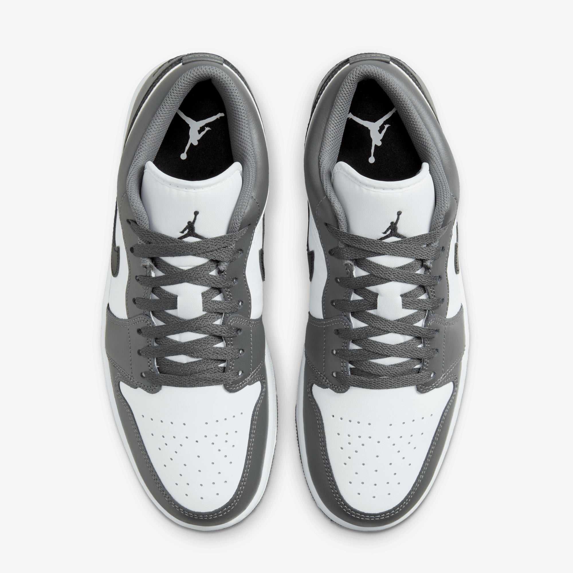 Nike Air Jordan 1 Low – White / Black / Iron Grey