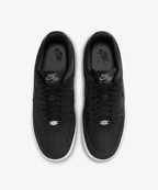 Nike Air Force 1 '07 – Black / Smoke Grey / Metallic Silver
