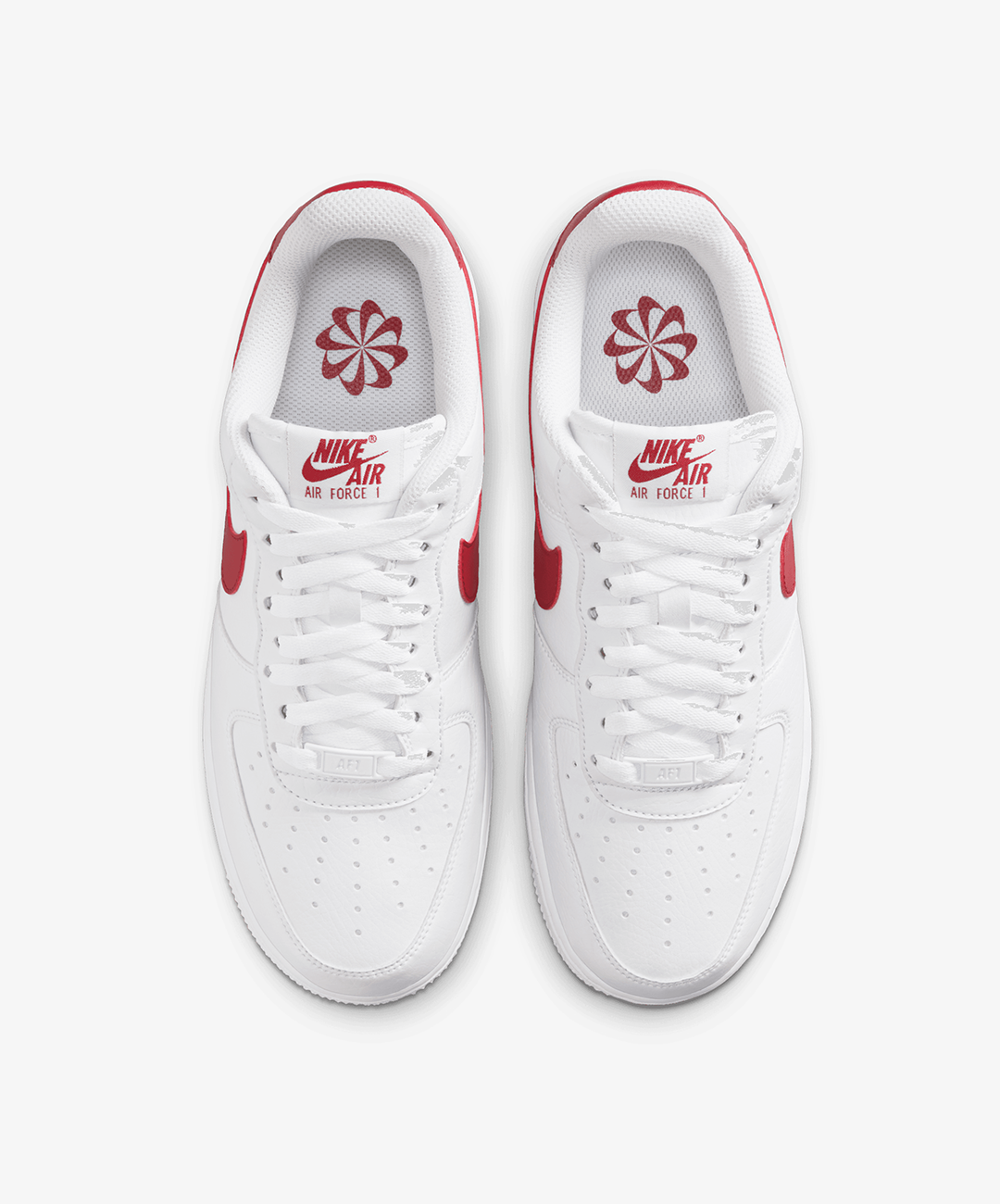 Nike Air Force 1 '07 Next Nature – White / Team Crimson