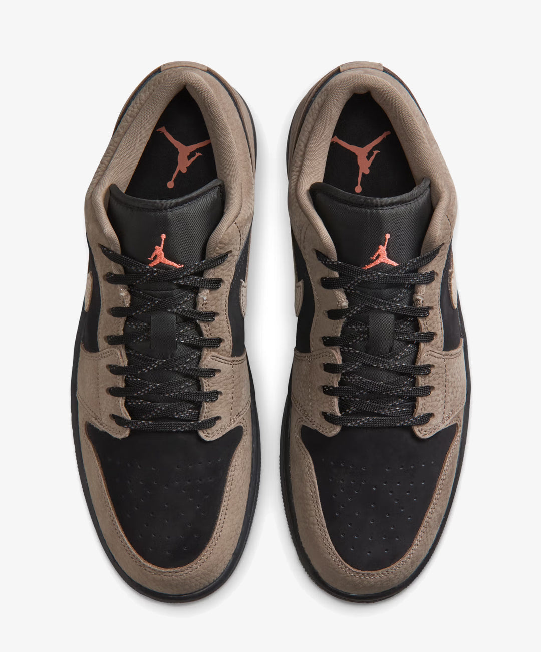 Nike Air Jordan 1 Low – Black / Olive Grey / Lt Wild Mango