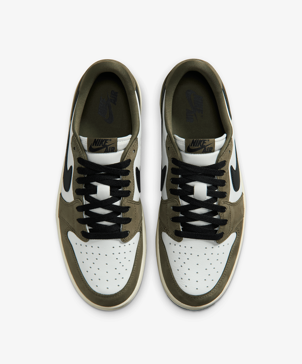 Nike Air Jordan 1 Retro Low OG – Medium Olive / Black / Summit White / Sail