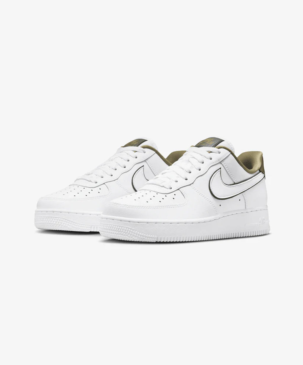 Nike Air Force 1 '07 Essential – White / Sequoia / Medium Olive