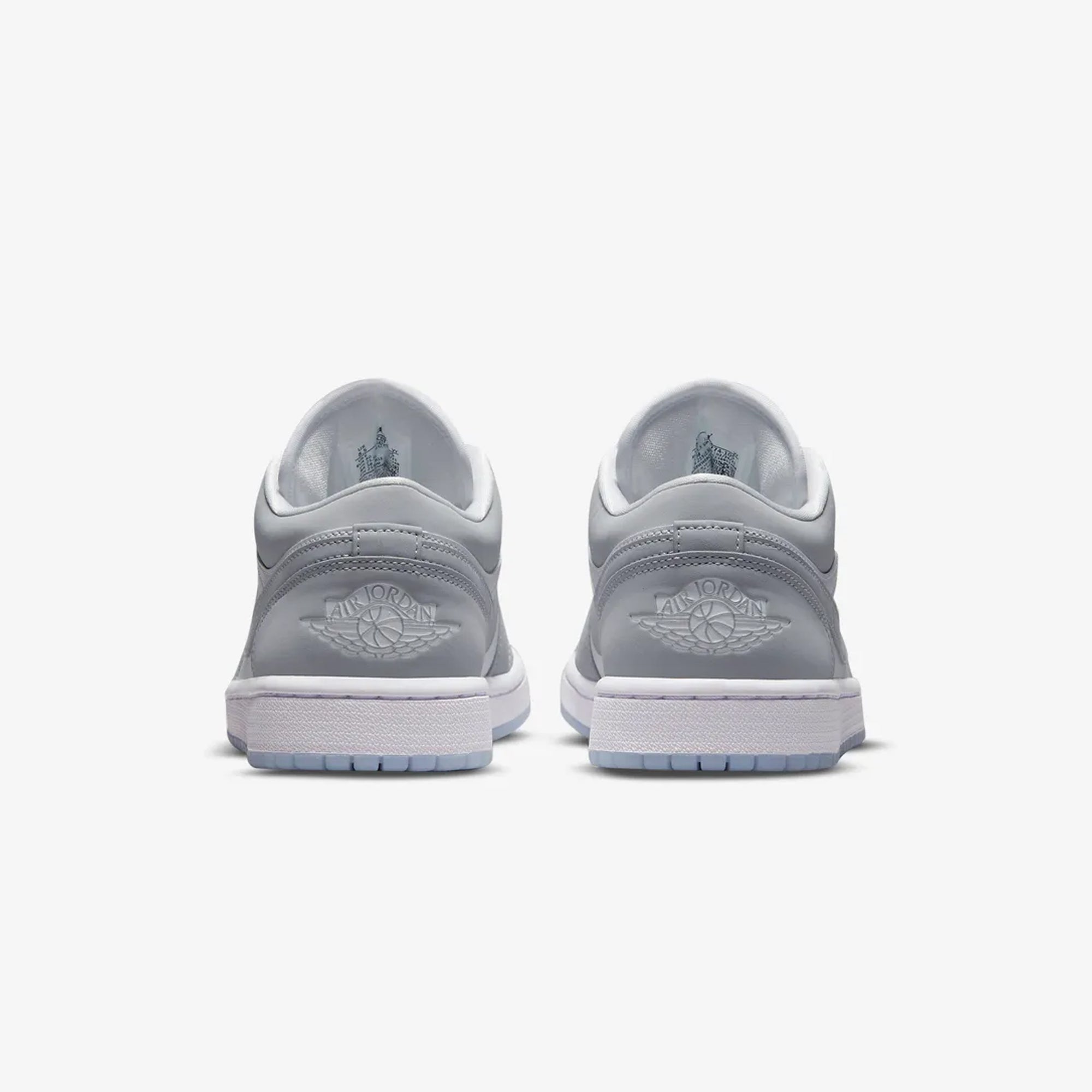 Nike Air Jordan 1 Low – White / Wolf Grey / Aluminum