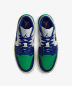 Nike Air Jordan 1 Low – Sail / Deep Royal Blue / Stadium Green