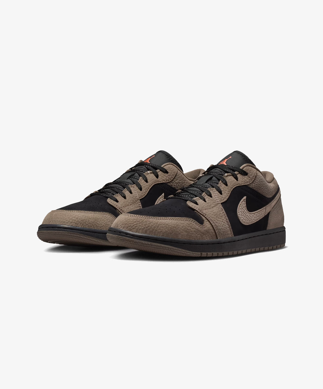 Nike Air Jordan 1 Low – Black / Olive Grey / Lt Wild Mango