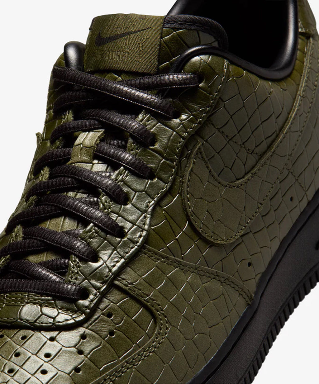 Nike Air Force 1 '07 Premium – Cargo Khaki / Black