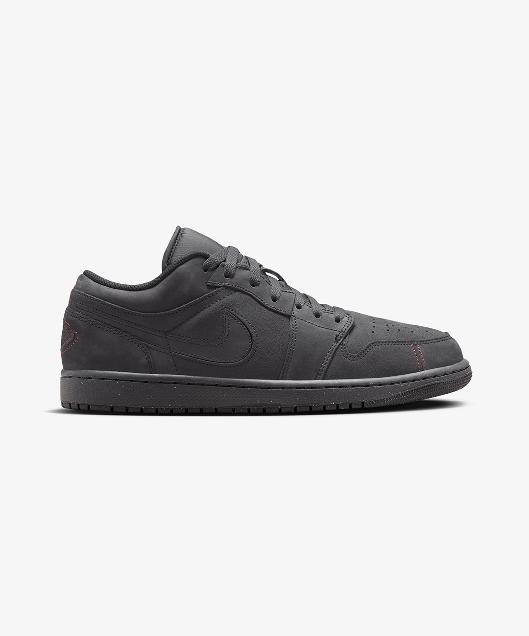 Nike Air Jordan 1 Low SE Craft – Dk Smoke Grey / Black / Varsity Red