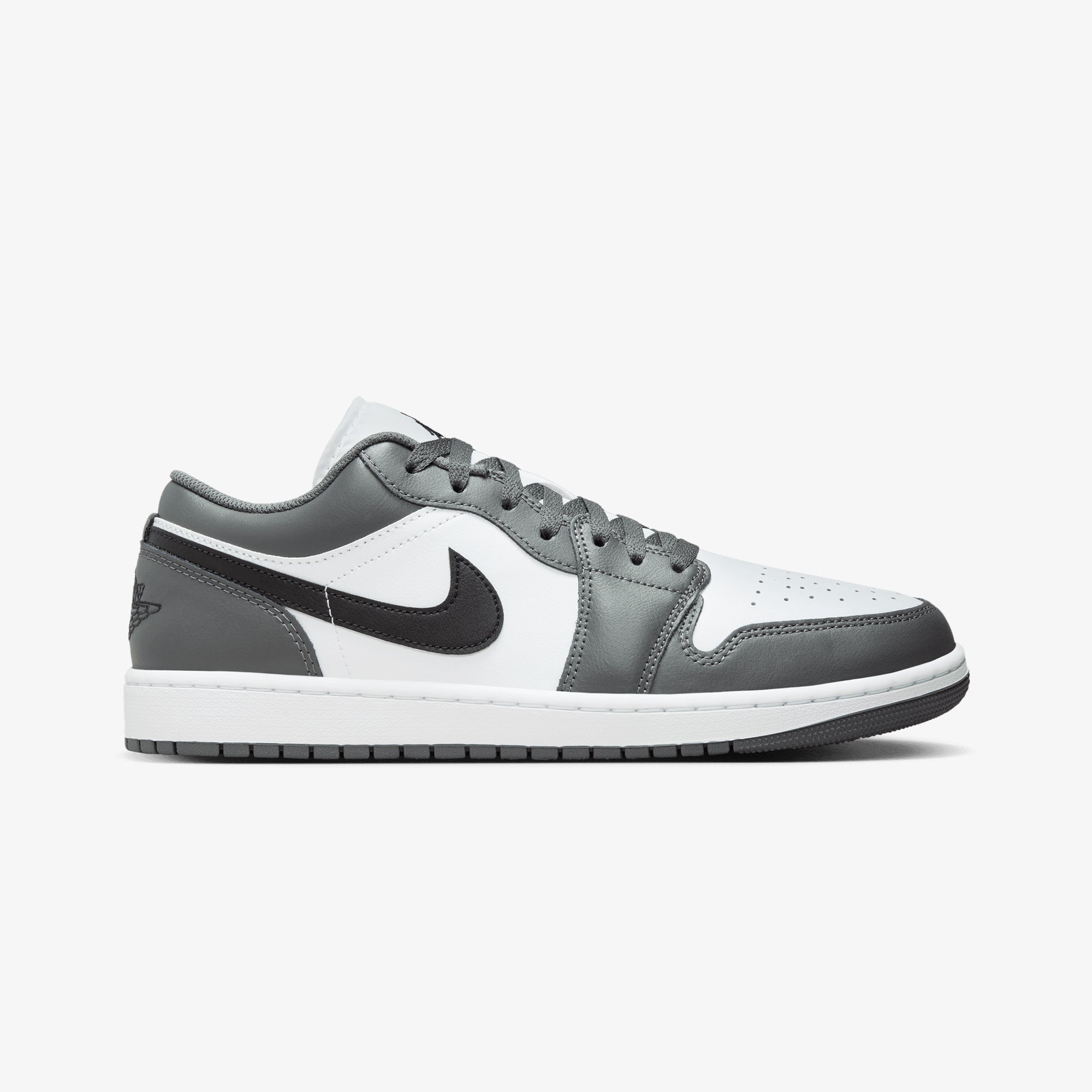 Nike Air Jordan 1 Low – White / Black / Iron Grey