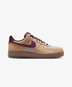 Nike Air Force 1 '07 Premium – Linen / Burgundy Crush / Moon Particle