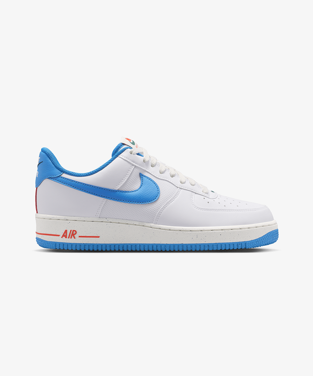 Nike Air Force 1 '07 Next Nature – White / Italy Blue / Sail / Team Orange