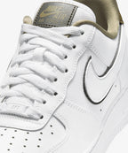 Nike Air Force 1 '07 Essential – White / Sequoia / Medium Olive