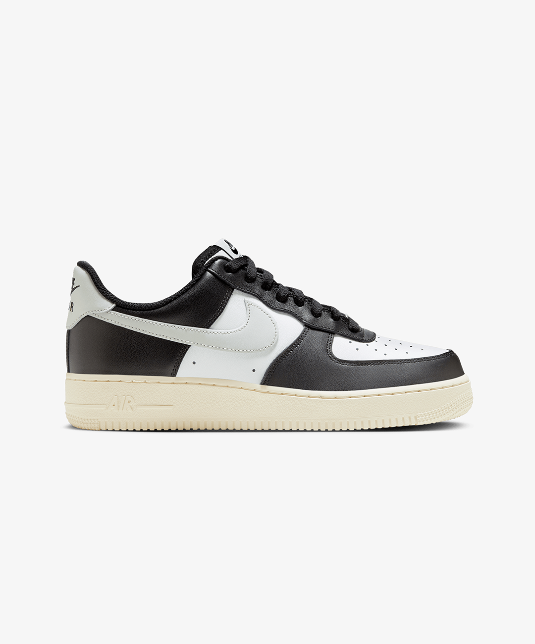 Nike Air Force 1 '07 – White / Light Silver / Coconut Milk / Black