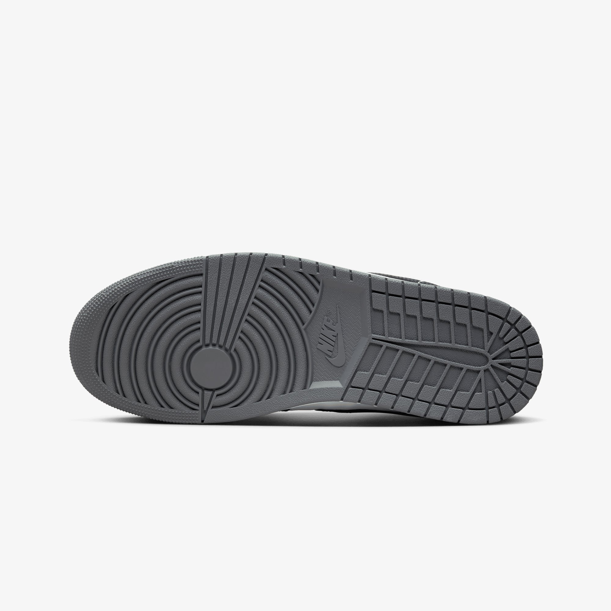 Nike Air Jordan 1 Low – White / Black / Iron Grey