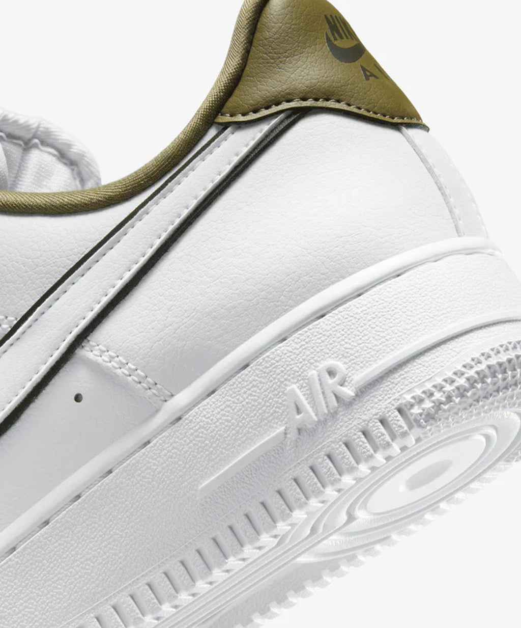 Nike Air Force 1 '07 Essential – White / Sequoia / Medium Olive