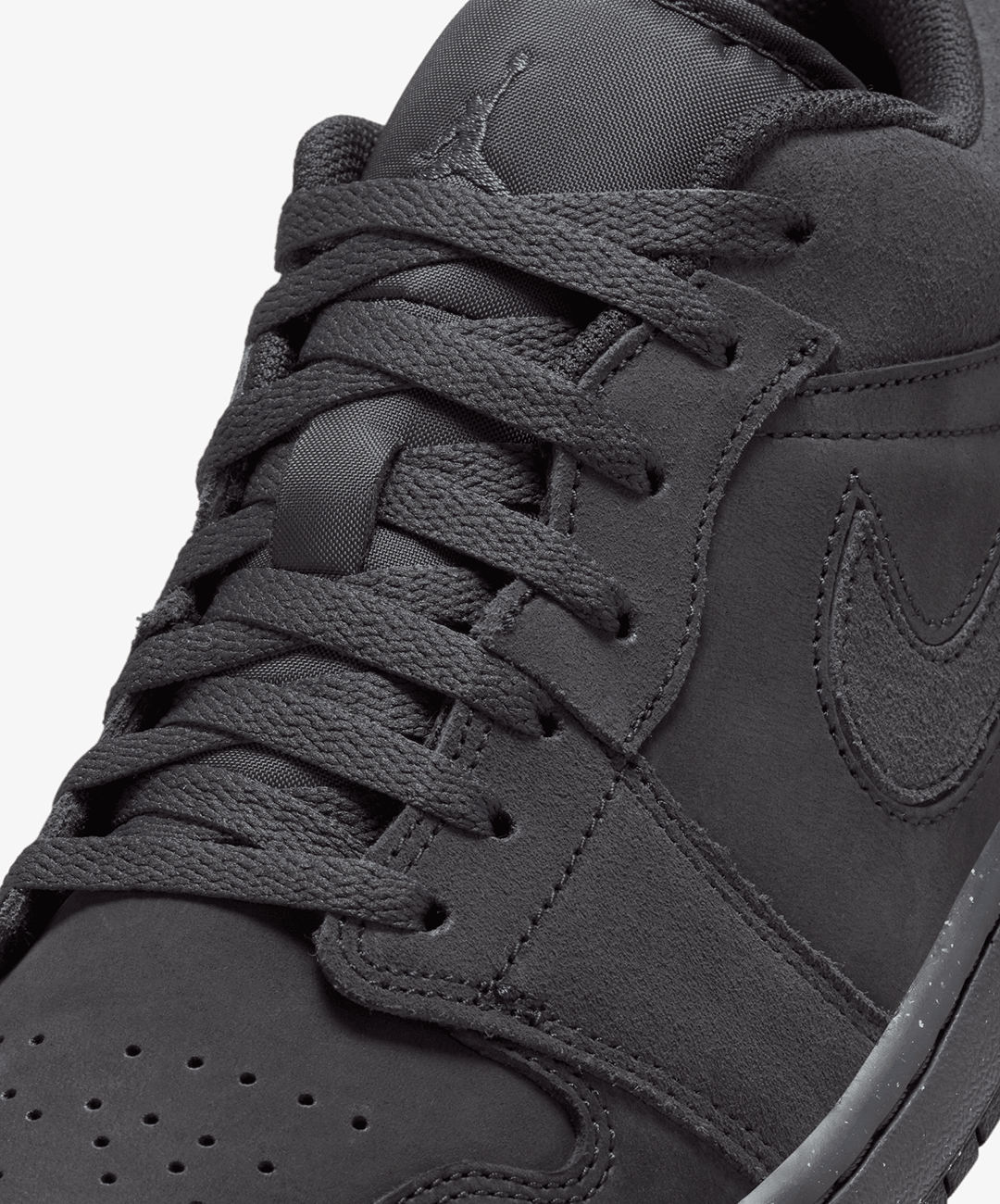 Nike Air Jordan 1 Low SE Craft – Dk Smoke Grey / Black / Varsity Red