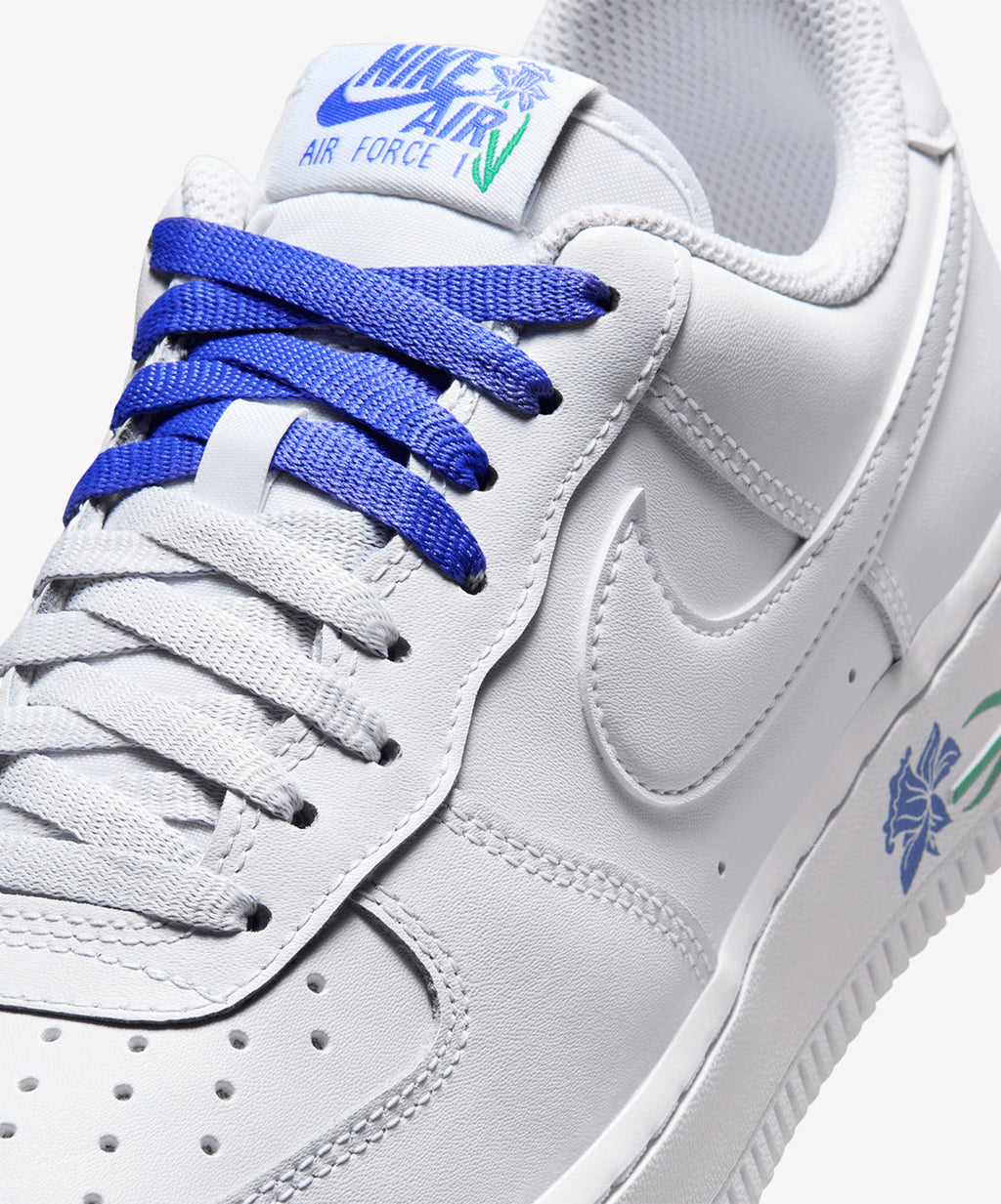 Nike Air Force 1 '07 SE – White / Persian Violet / Stadium Green