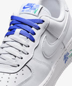Nike Air Force 1 '07 SE – White / Persian Violet / Stadium Green