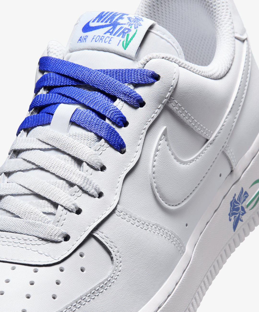 Nike Air Force 1 '07 SE – White / Persian Violet / Stadium Green