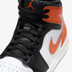 Nike Air Jordan 1 Mid – Black / Starfish / White / Sail